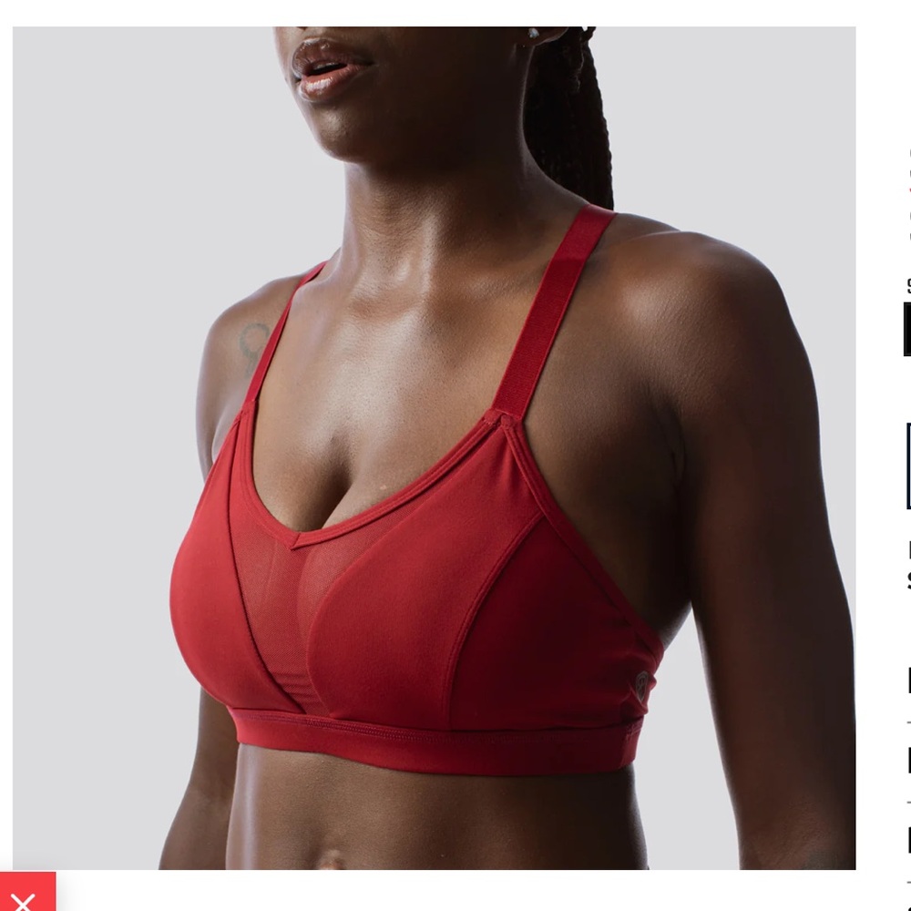 Born Primitive Size S Small Luna Wine Colored Sports Bra - Picture 1 of 6